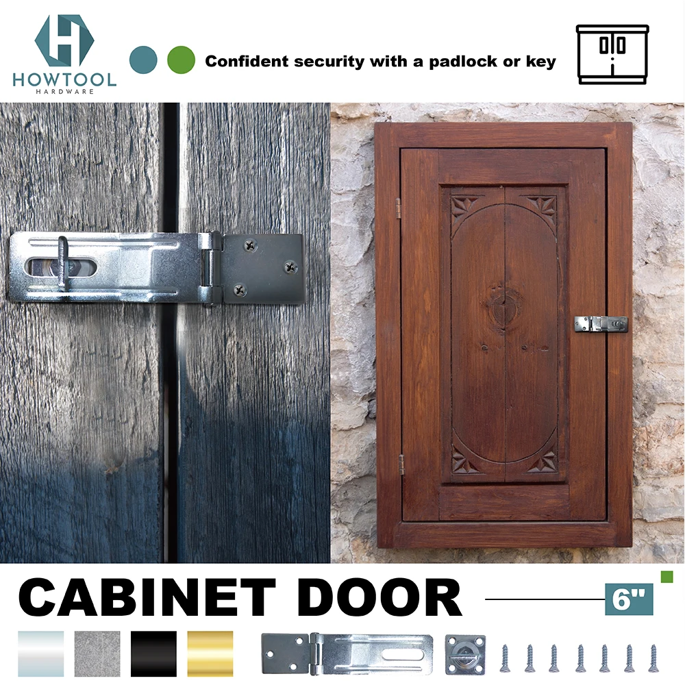 Hasp And Swivel Staple,6 Inch,Stable And Durable Buy Safety Hasp