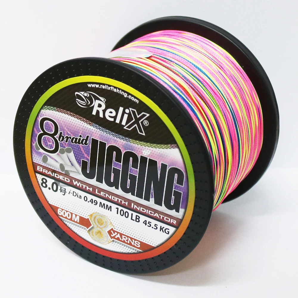 Fishing Braided Line Pe Line Jigging Braid Relix Multifilament Line