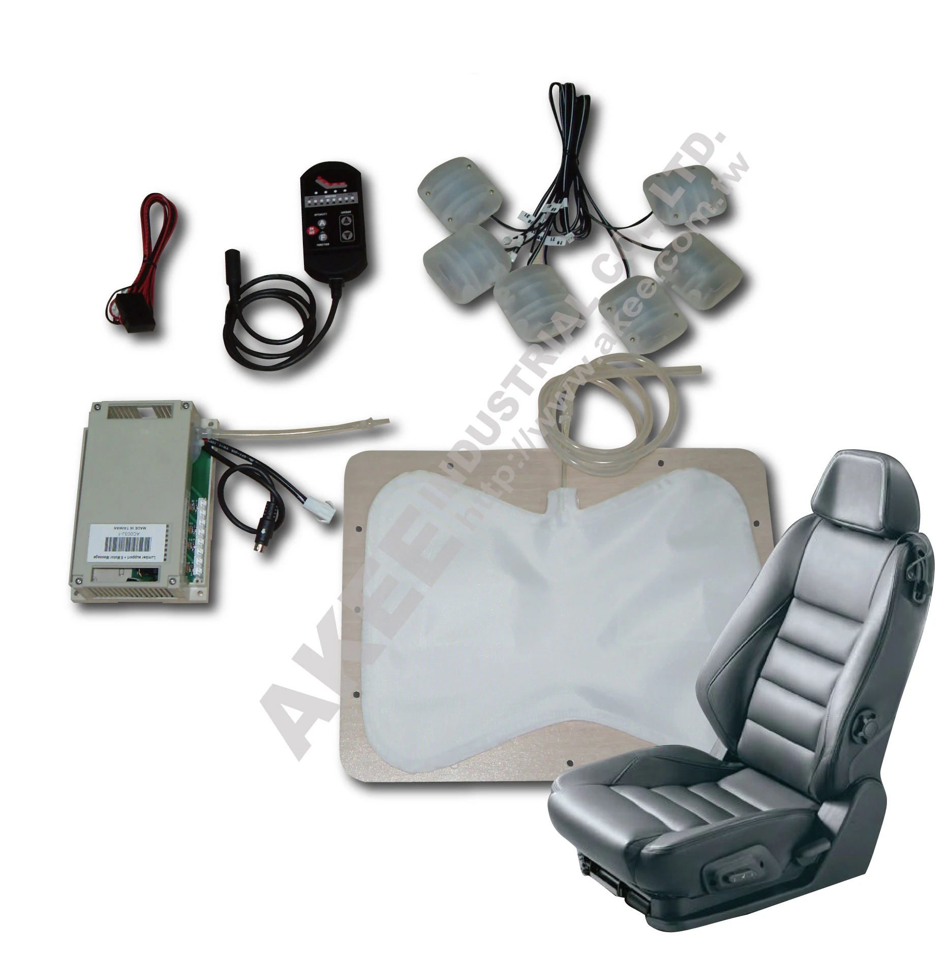 automotive seat massage kit