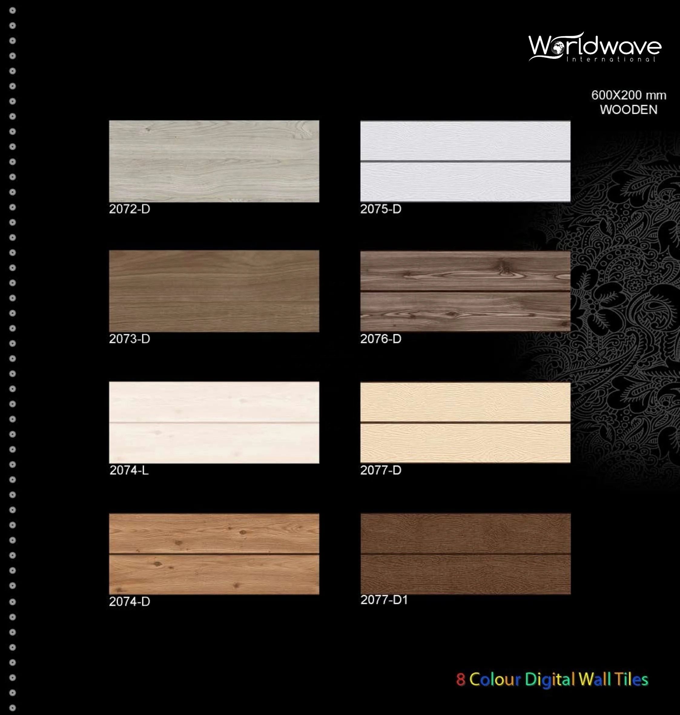 Ceramic Wall Wooden Tiles 20x60cm Elegant Wood-Effect Premium Wall Tiles Natural Wood Look 200x600mm Floor Tiles Latest