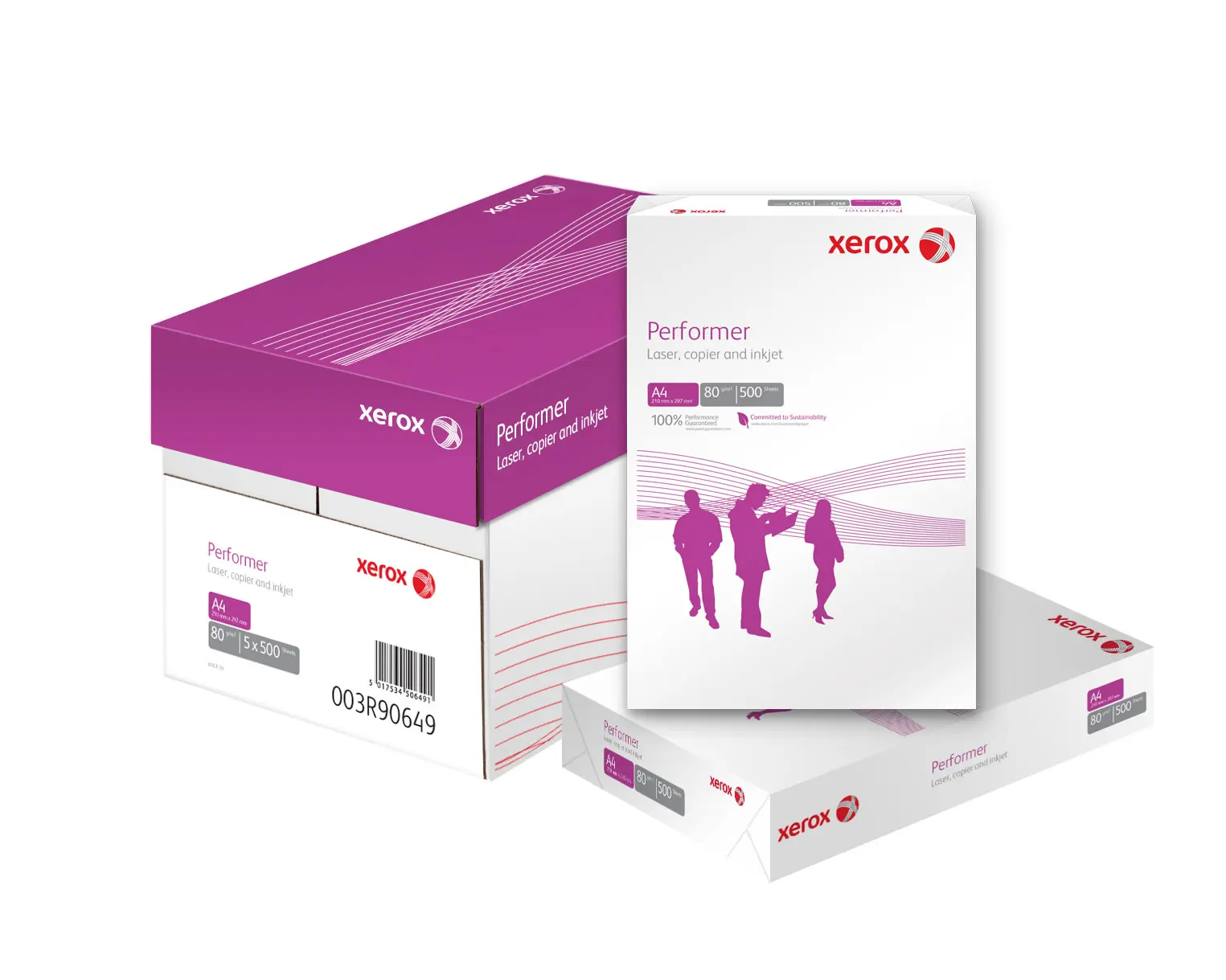 Xerox A3 White Printer Paper 80 gsm Office Copier Paper 1 Ream 500 Sheets 