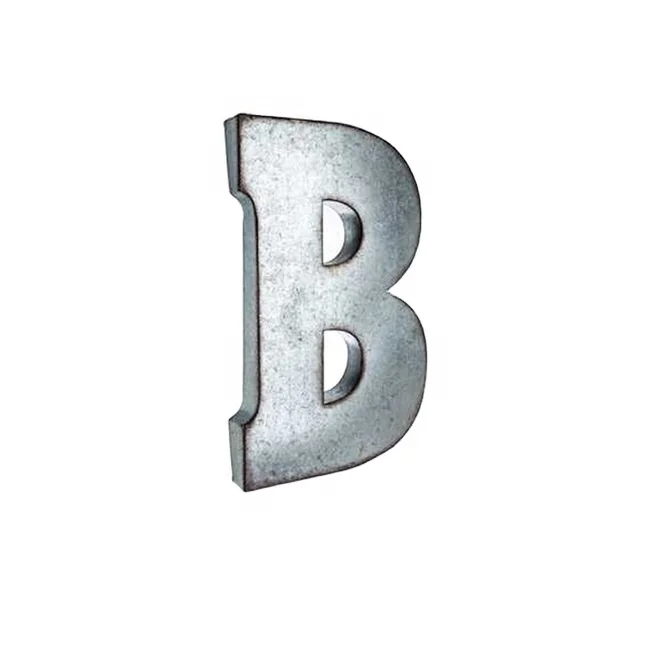 High Quality Cheap Metal Wall Letters "b" Exporter For Home Decorations ...