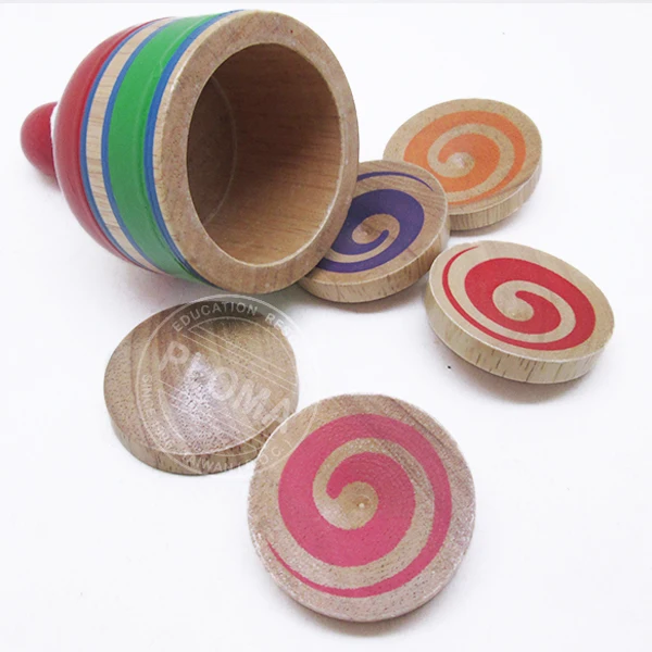 Деревянный верх для детей активного