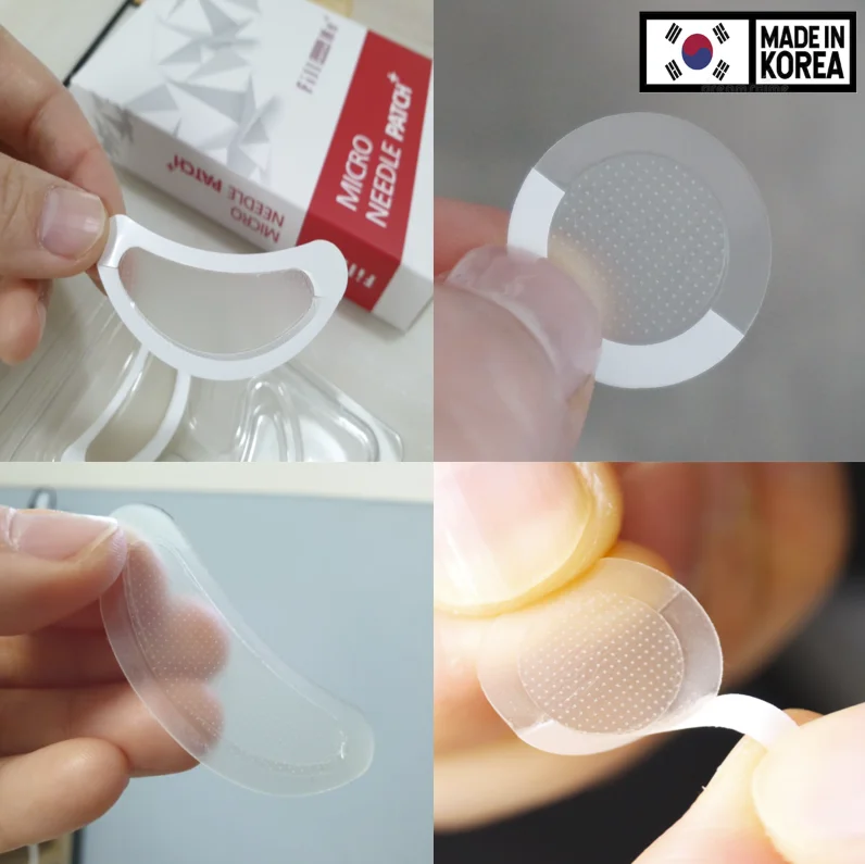 Korean Microneedle Hydrocolloid Hyaluronic Spot Patch Under Eye Patch