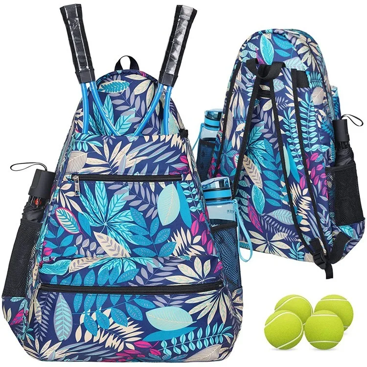 Racquet Bag / Pickleball Sling Backpack 2 Tennis Pickleball Rackets ...