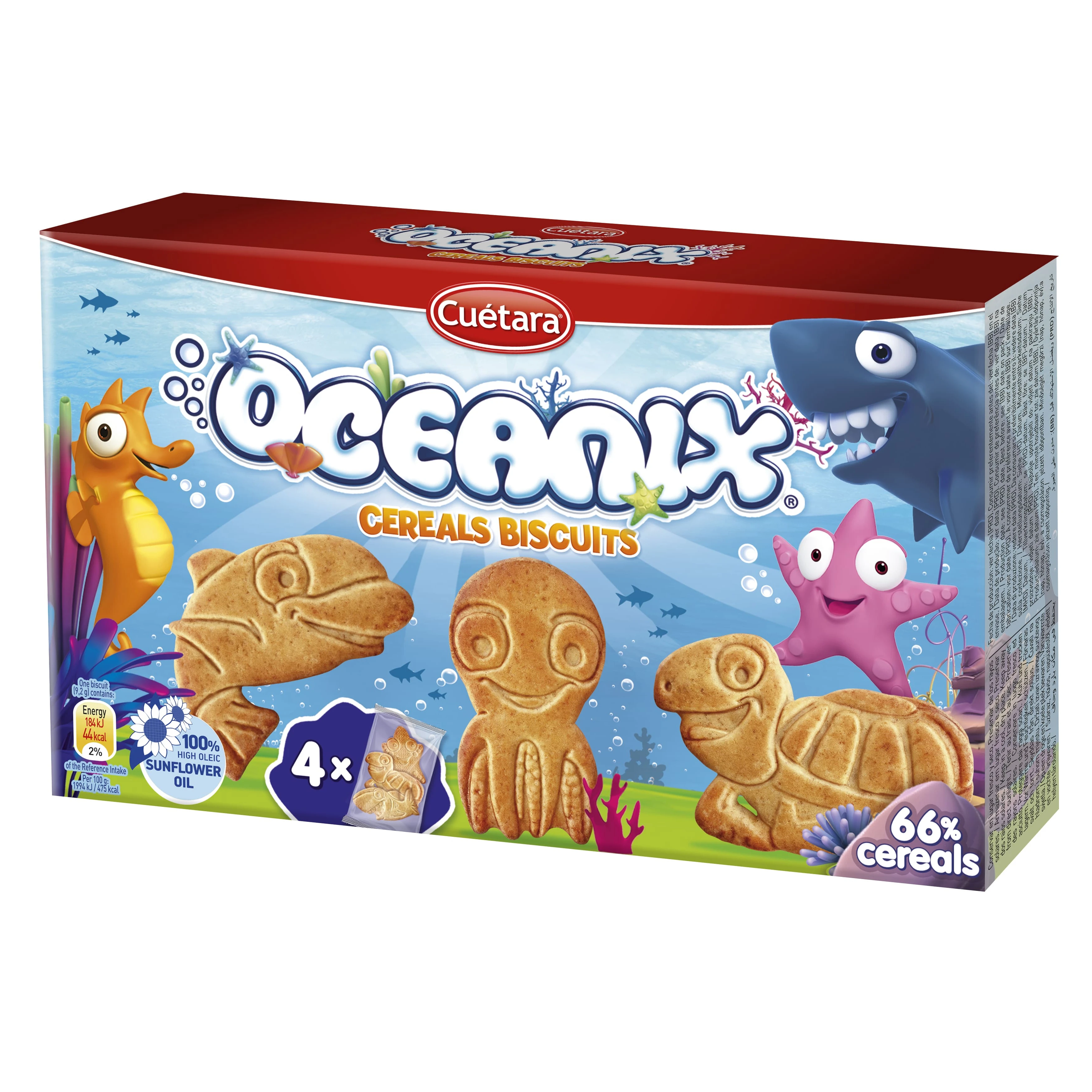 Oceanix Biscuits,Shaped Like Marine Animals,110 G. Cuetara,A Leading Spanish  Manufacturer Of Biscuits With More Than 80 Years - Buy Kids Cookies Kid  Biscuits Kid Cereals Kids Healthy Cereals Diet Cereals Sugar Free