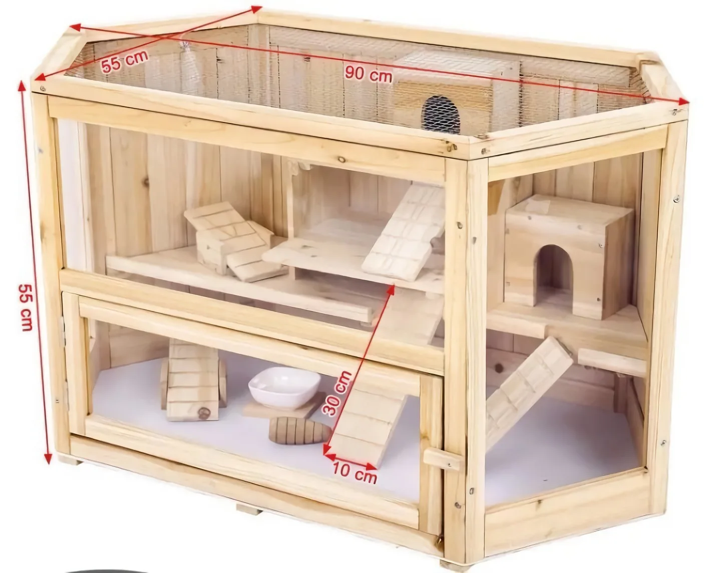 Wooden Large Hamster Rat Pet Pig Rabbit Cage Small Animal house| Alibaba.com