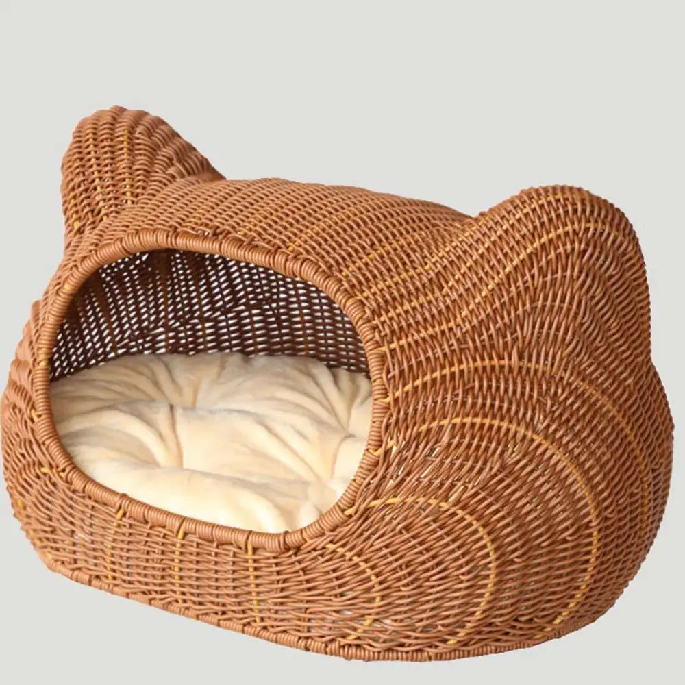 Source The best price rattan pet house - rattan pet basket- wicker