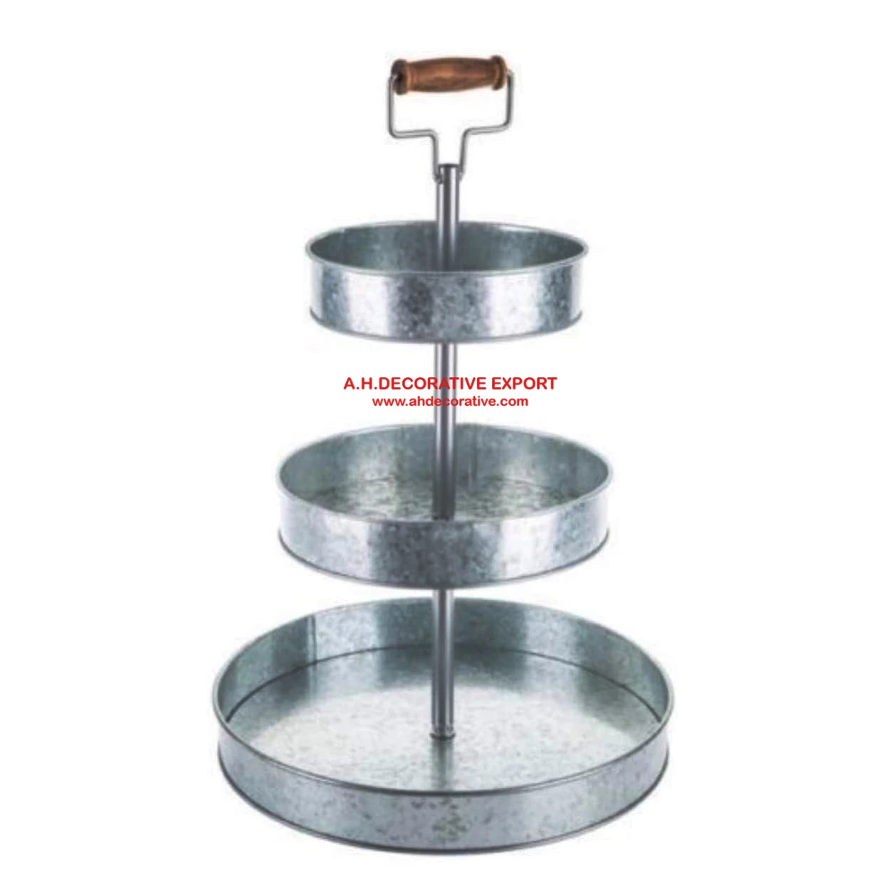 Three Tier Galvanized Metal Tray Stand Serve Farm House Decor Buy Three Tier Galvanized Metal Tray Stand Serve Farm House Decor Galvanized Tray Tray Product On Alibaba Com