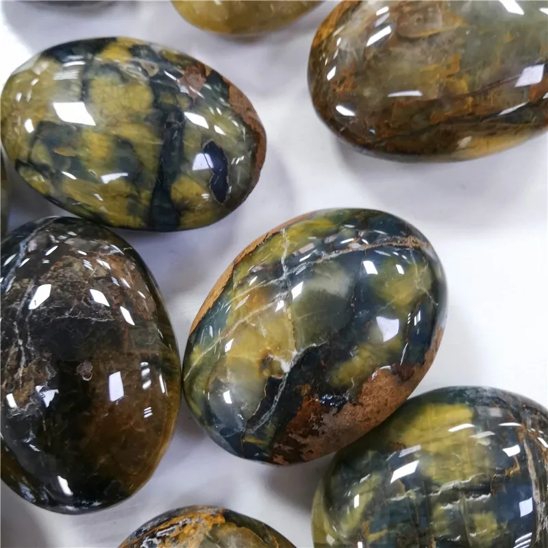 High Quality Natural Pietersite Tumbled Stone Crystal Wholesale Palm Pietersite Craft Other Crystal Crafts