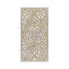Feuille d'or blanc