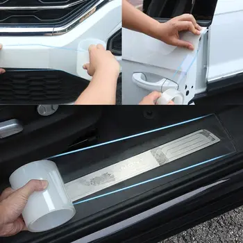 Auto Anti Scratch Tür Schutz Aufkleber Transparent Nano Band Auto