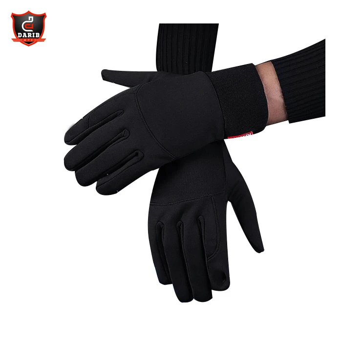 2021 модные зимние теплые перчатки с сенсорным экраном, черные длинные варежки с логотипом под заказ, кожаные перчатки для рук для женщин и мужчин, производители