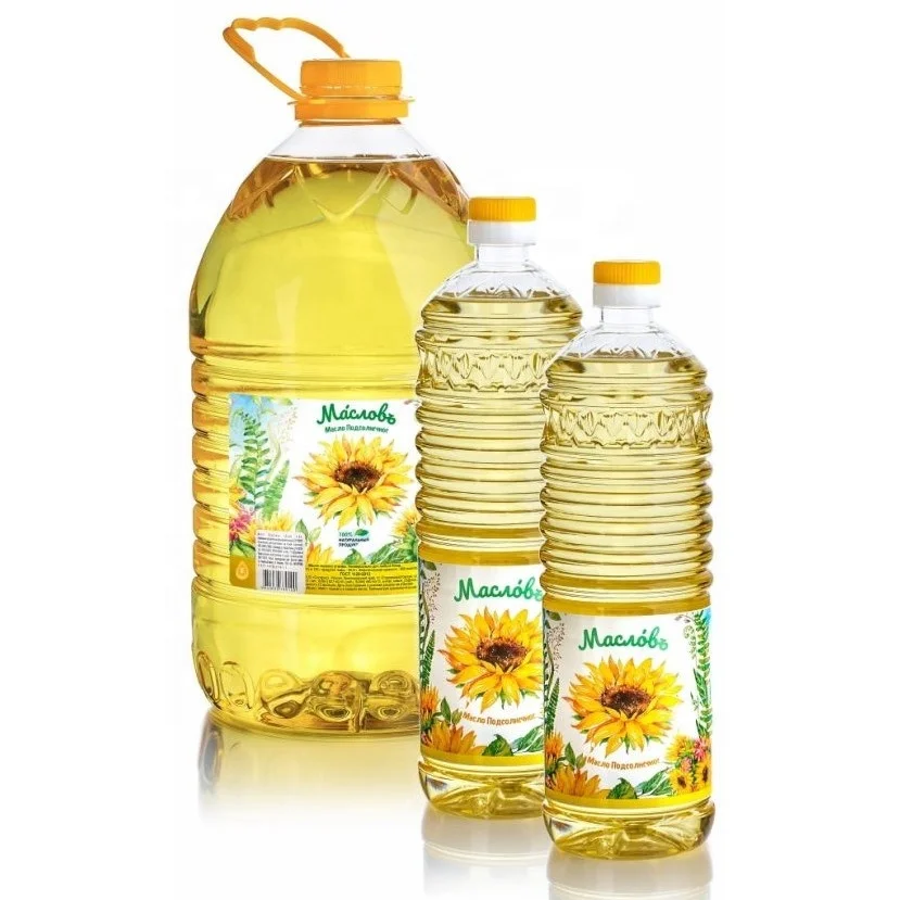 1 L 100% Refined Deodorized Winterized Cooking Sunflower Oil