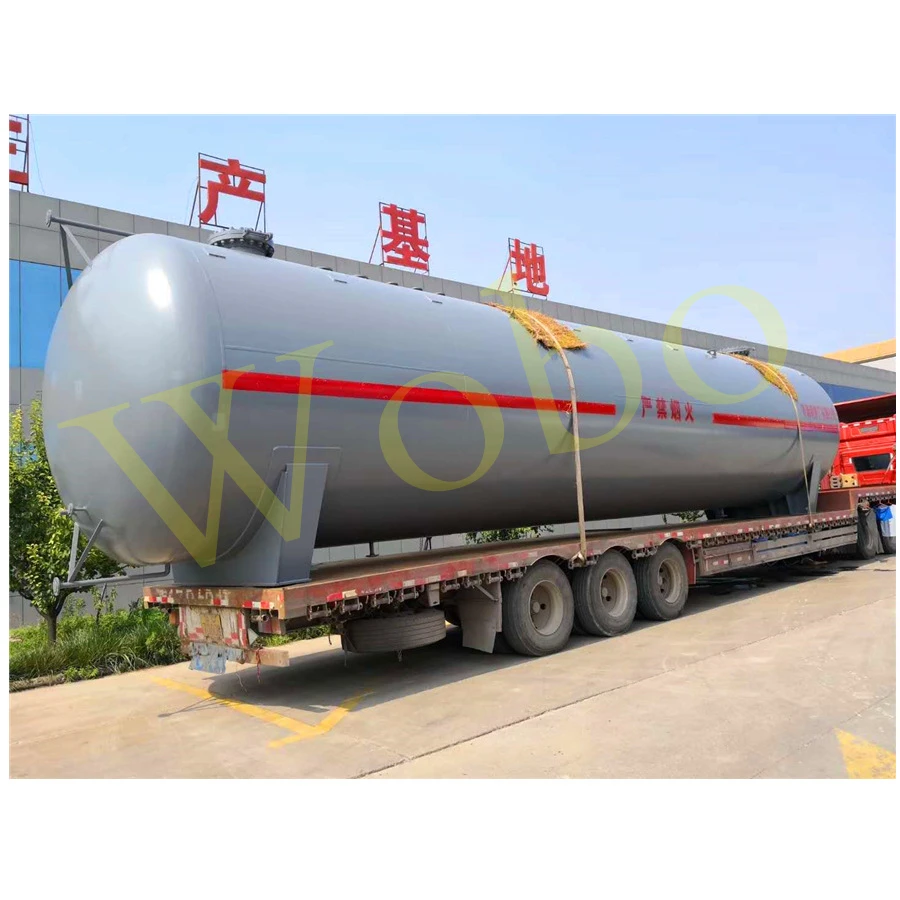 Skid Mounted ISO Container LPG Bullet Tank LPG Gas Storage Tank for Transport Truck