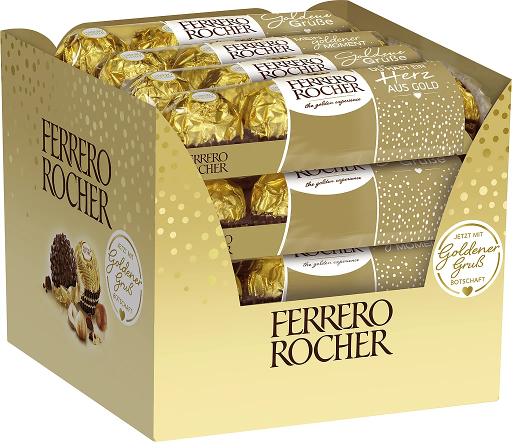 FERRERO ROCHER CHOCOLATE FOR EXPORT/ GERMANY ORIGIN