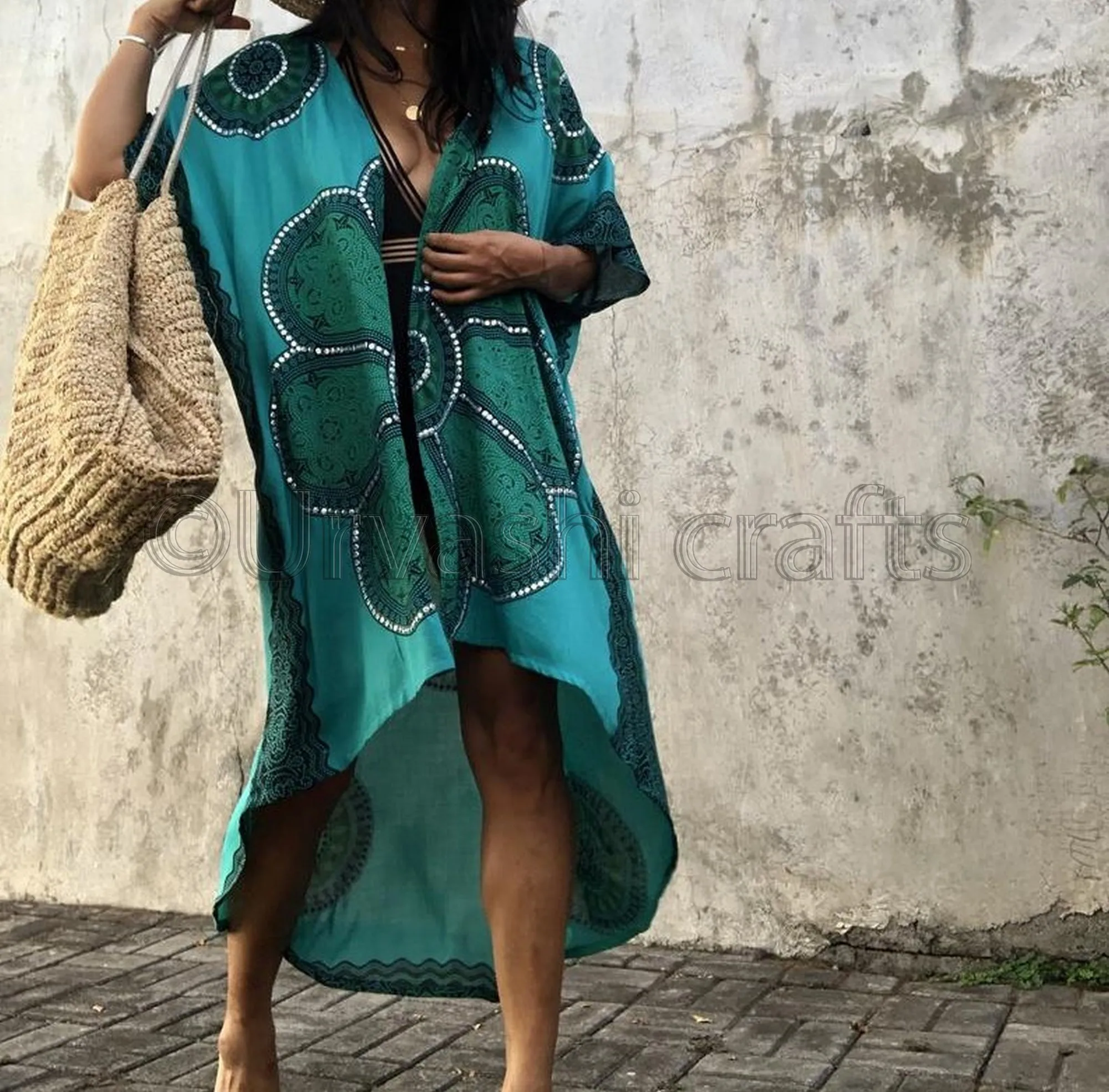 Sleeve,Kimono Beach Womens,Kaftan Beach 