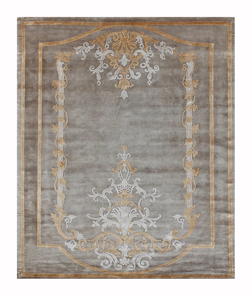 EUROPEAN STYLE FRENCH SAVONNERIE PATTERN HANDMADE LUXURY CARPET for FLOOR DECORATION