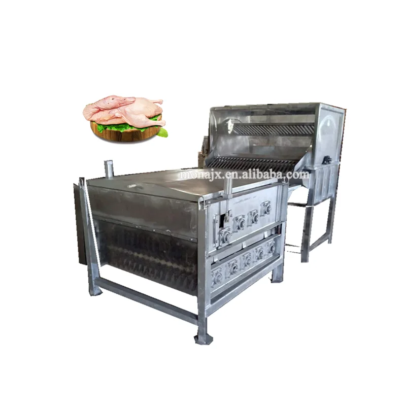 Automatic Steam Chicken Scalding Machine with Plucker Chicken Slaughter Machine Price