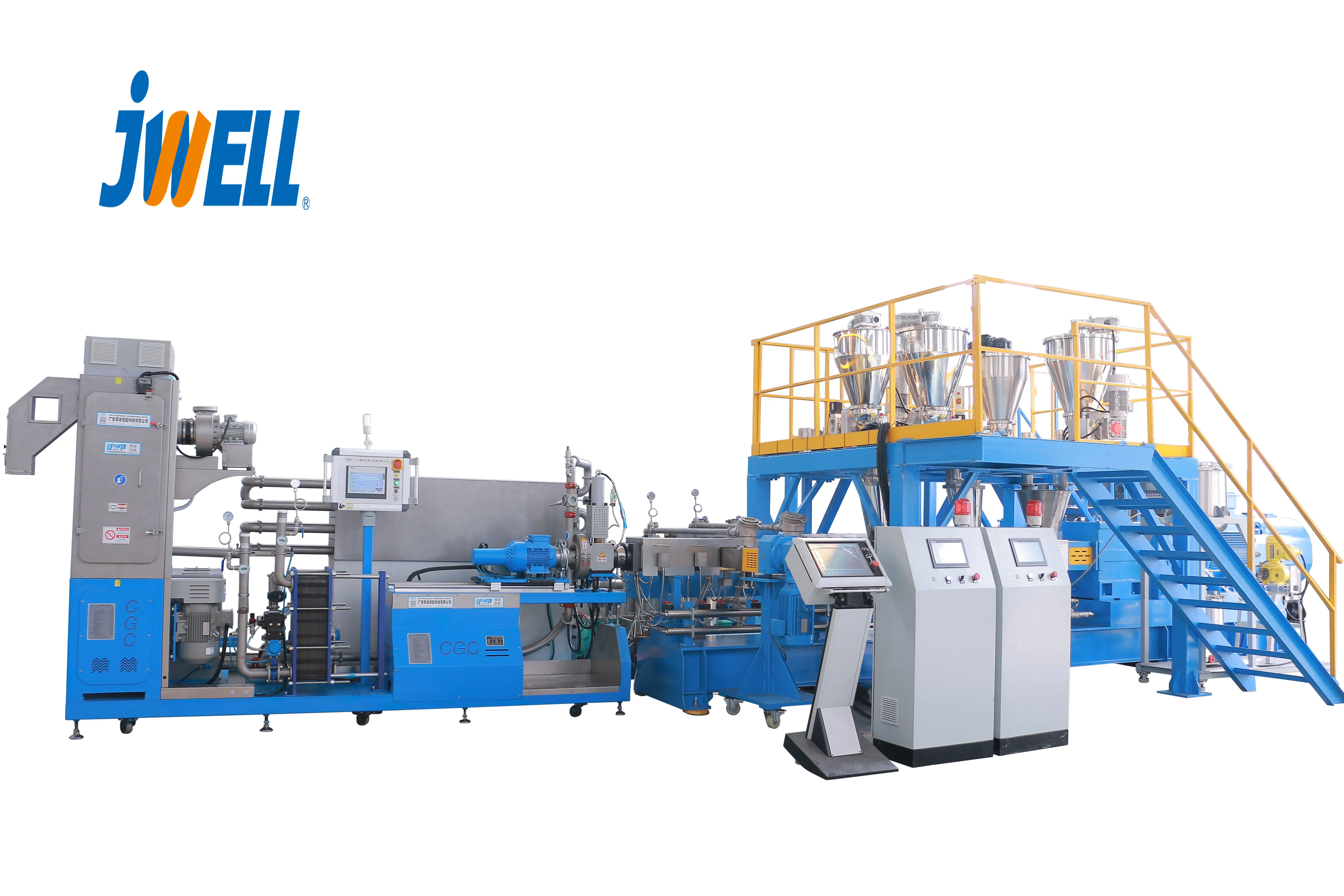 Tpu Color Compounding Ropes JWELL Thermoplastic Elastomer (TPE) Compounding Equipment | TPU, TPS ...