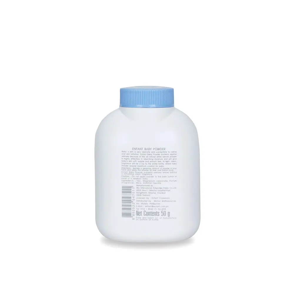 
 Детская пудра, детская пудра для ванны, бутылка 50 г.  