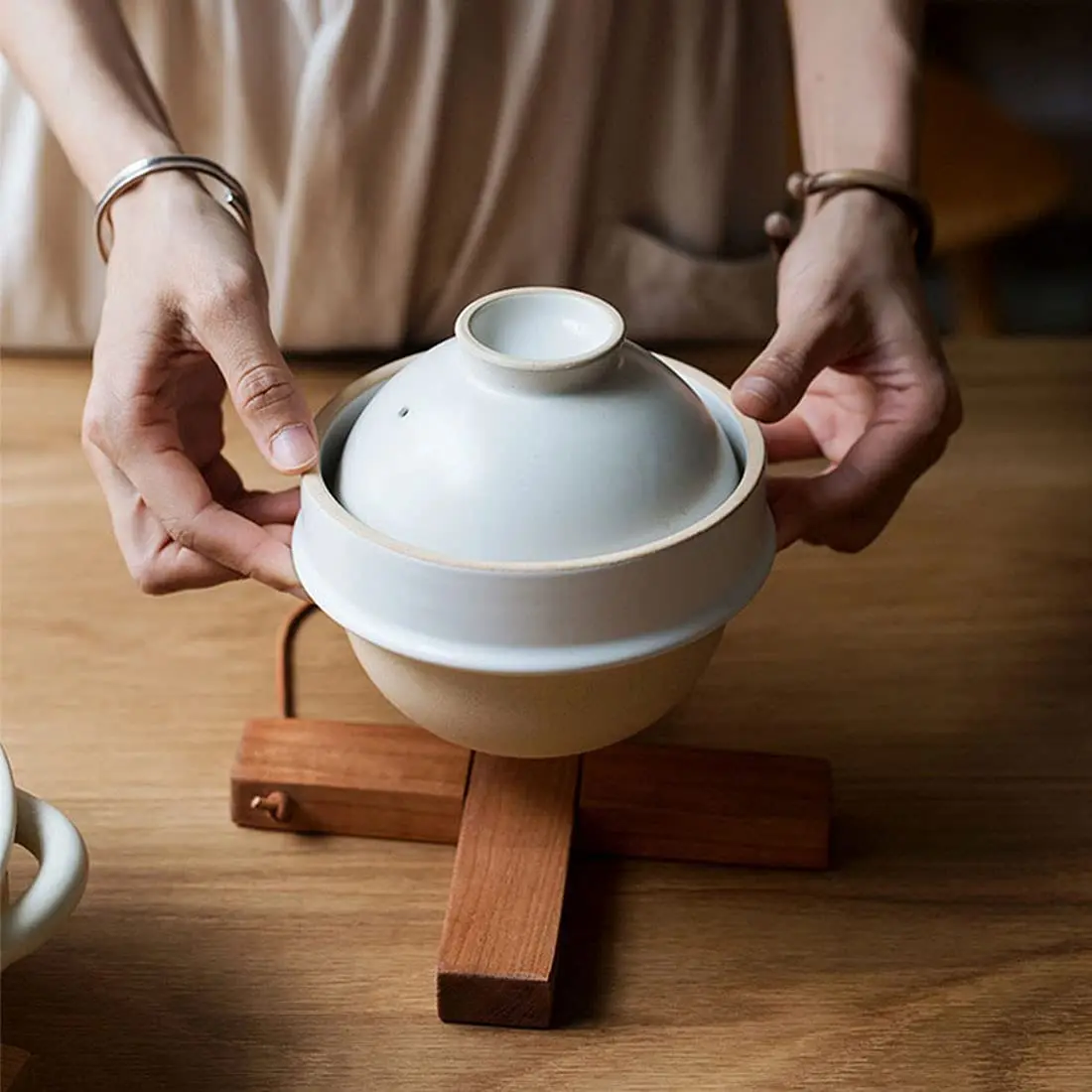 Trivets For Hot Pots And Pans Detachable Wood Trivet Wooden Trivets Hot Pot Holder For Rustic