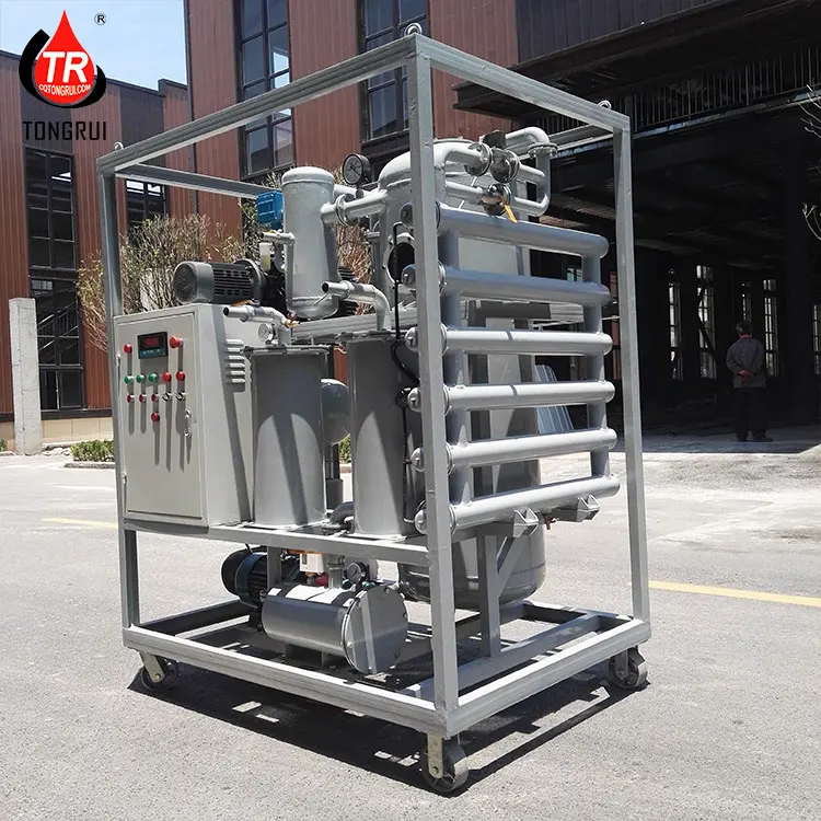 Вакуумный нефтеперерабатывающая машина обезвоживания трансформаторного масла завод по