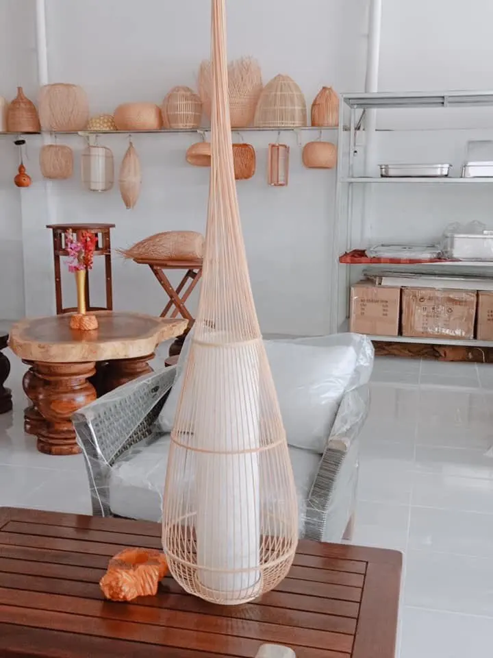 Экологически чистый бамбуковый абажур винтажной формы по хорошей цене для индивидуального