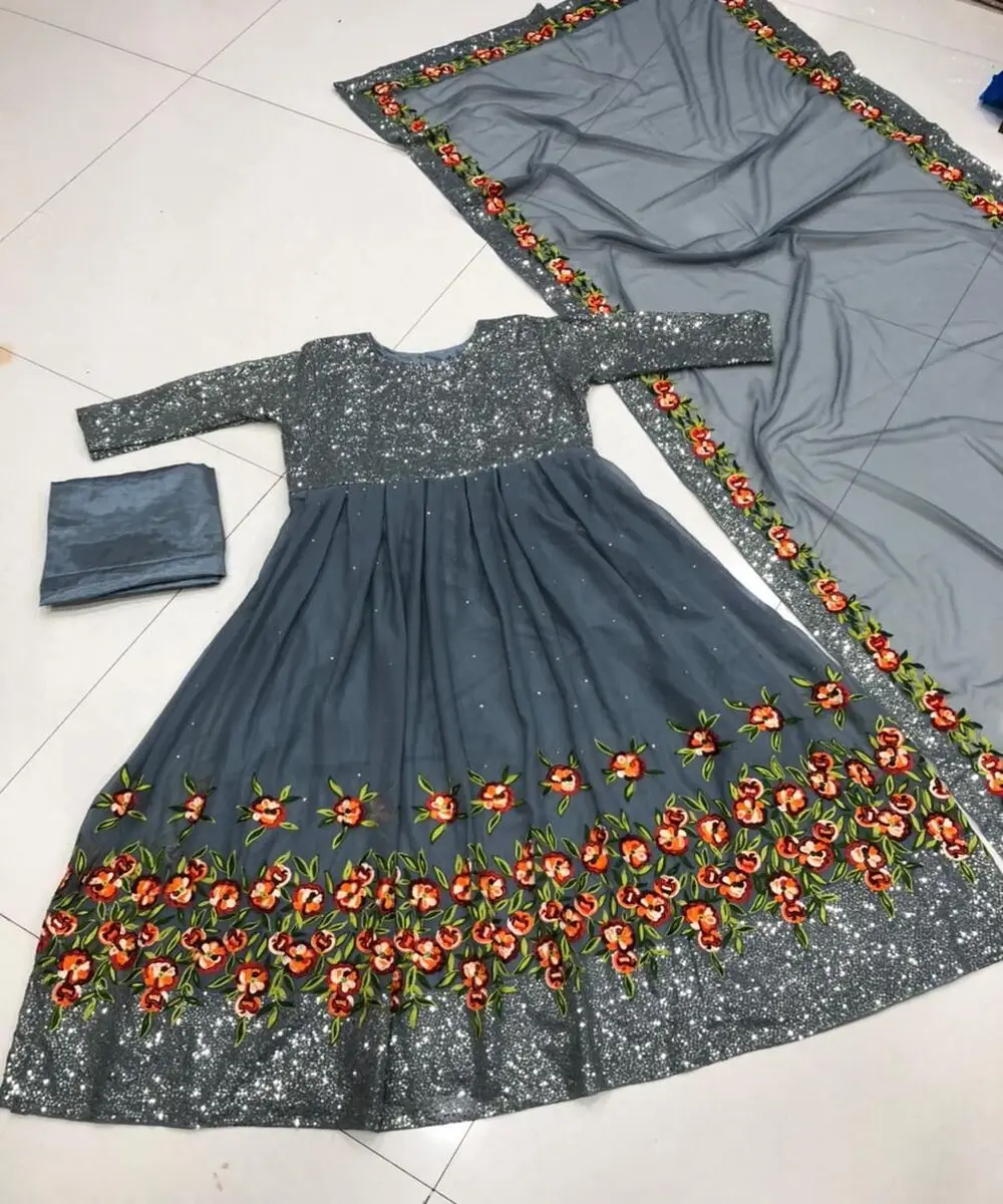New designer long umbrella dress  Ethnic Garment