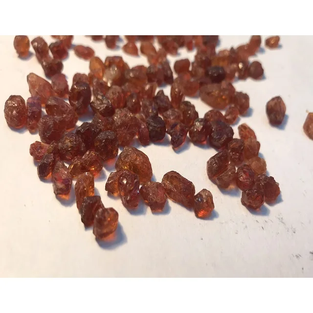 Fine Quality Rough Form Natural Orange Mandarin Garnet Gemstones