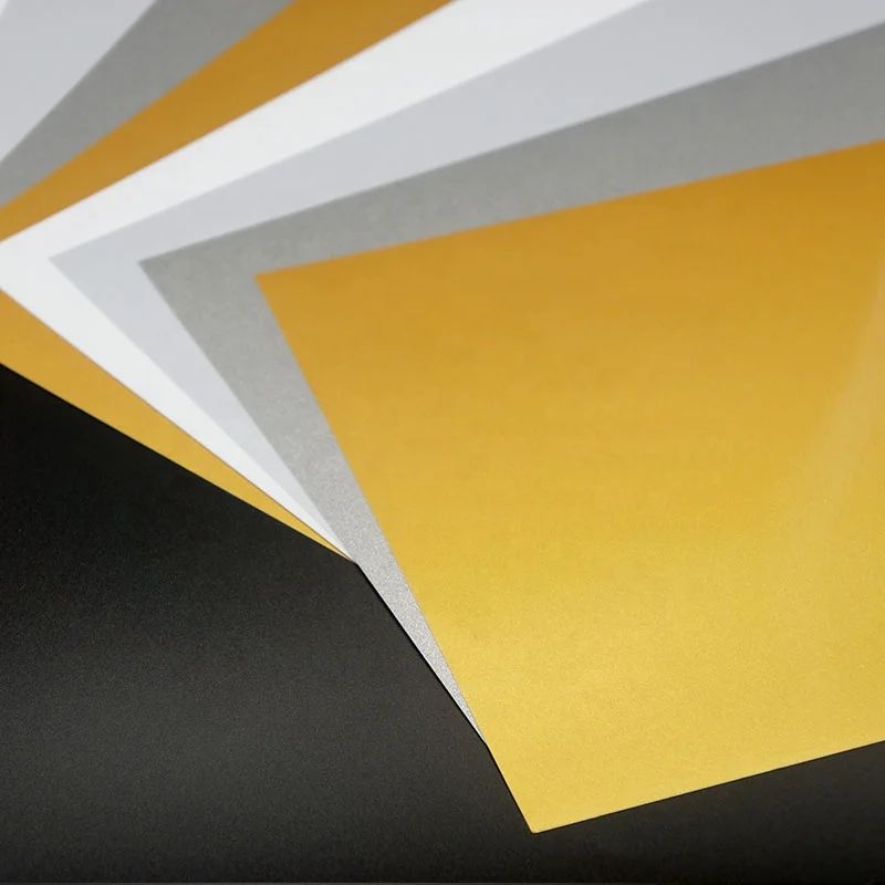 Gold Color Pvc Plastic Sheet For Inkjet 