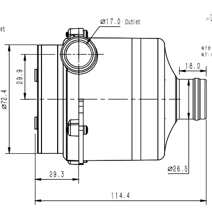 80mm Diameter 15.8kpa 28CFM Air Flow Hot Radial Dust Fan 24v Dc High Pressure Blower Centrifugal Fan Manufacturing Plant 13.3kpa