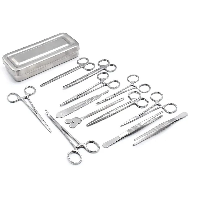 Stainless Steel Hospital Surgical Instruments Box - Durable & Reusable
