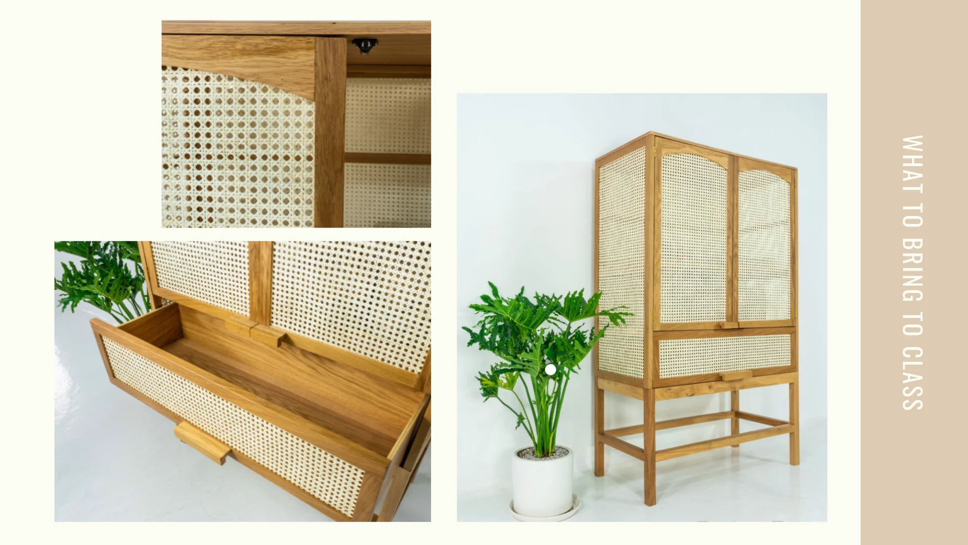 Wicker Furniture Cane Chair Relaxing Space Indoor Home With Custom