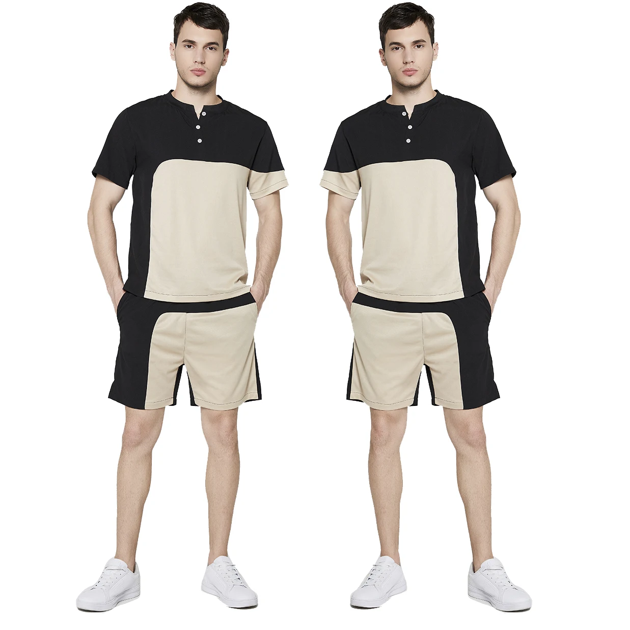 Gym King Men Twin Tracksuits Short 