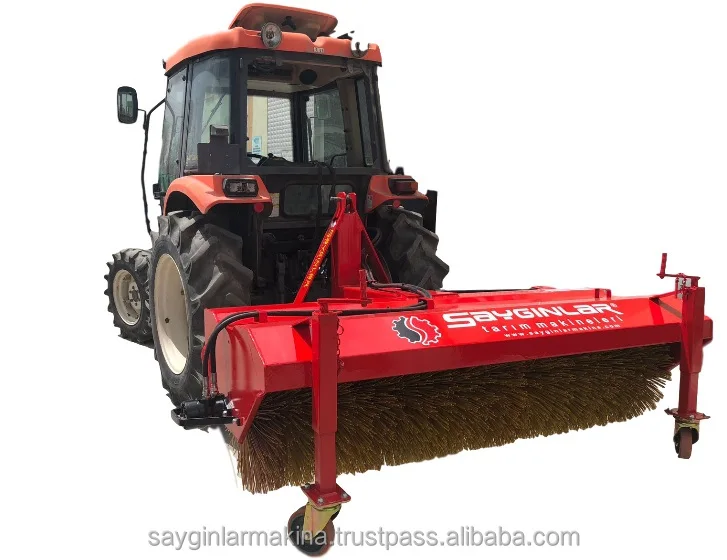 Fairly Used And Bran New Tractor Road Sweeper Durable Brush Street ...