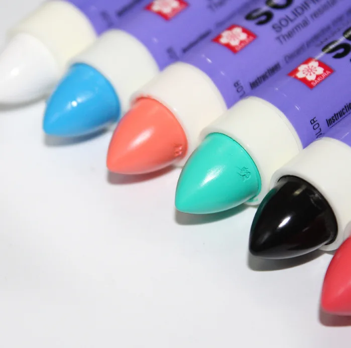 Sakura XSC 9+3 Colours High Quality Solid Marker Pen Can Be Marking Under  Water Sakura Solid Paint Pen for Painting - Main Image