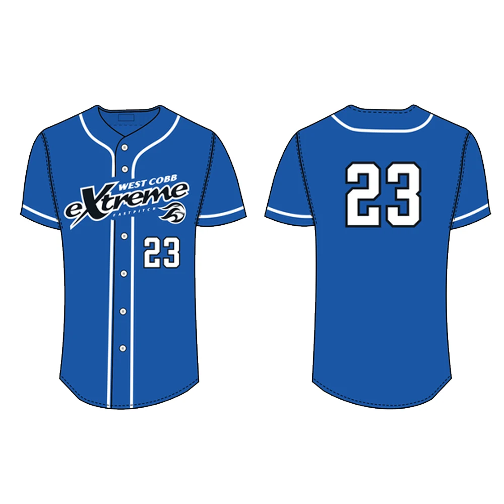 Source New 2022 Top selling quick dry 160-180 interlock fabric softball  jersey for men Fully sublimated baseball jerseys for youth on m.