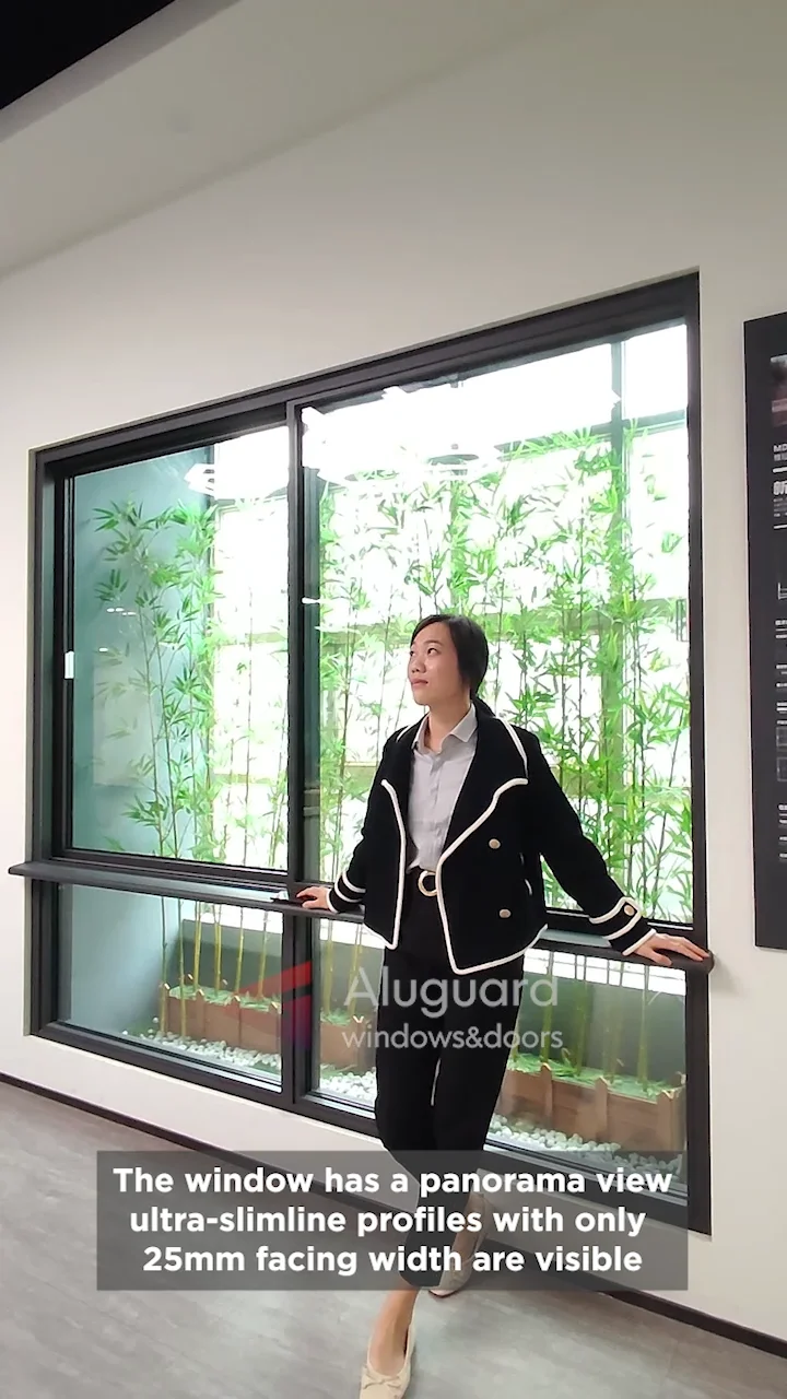 Aluminum Sliding Doors And Manufacturers In Guangzhou House Windows