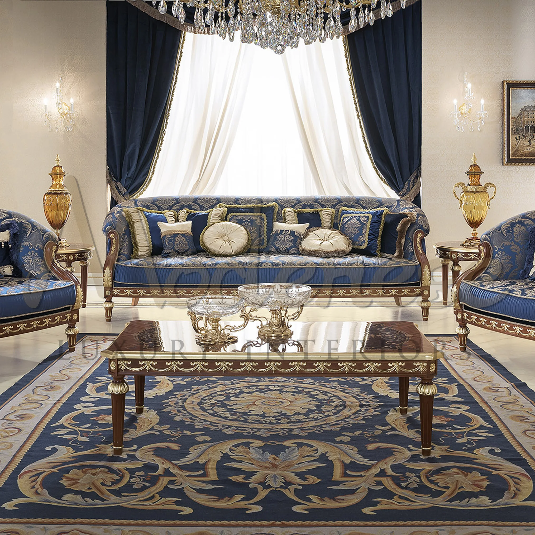 Louis Xv Chair - Chair - Modenese Luxury Furniture & Lighting