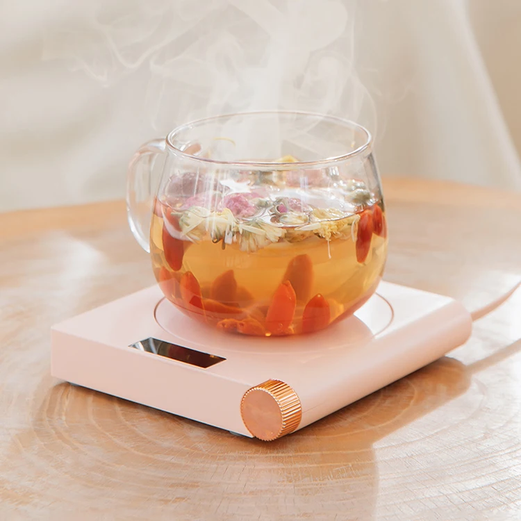 Автоматическая электрическая смарт-чашка для напитков чая кофе Нагреватель куастера дорожная usb-чашка воды