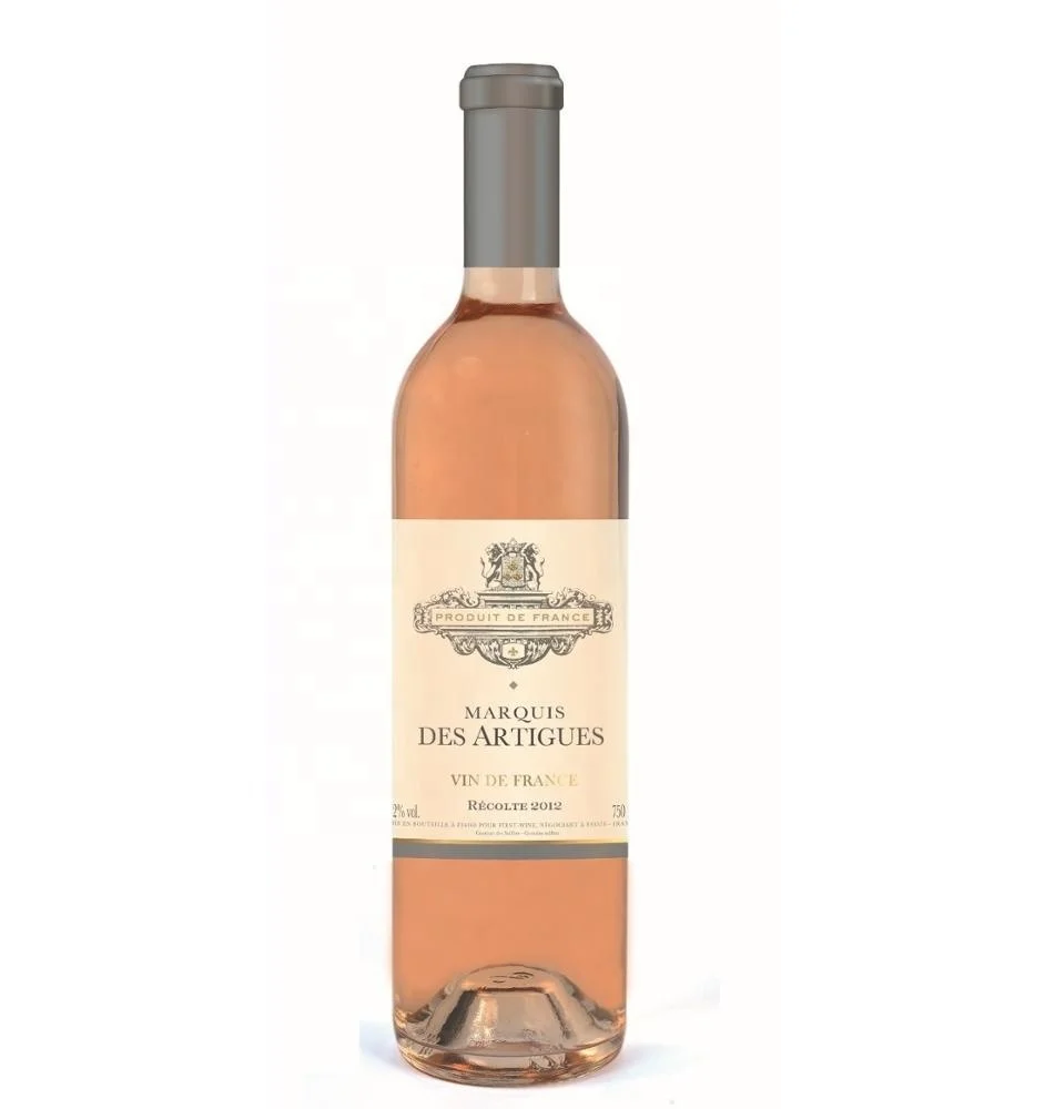 
Marquis des Artigues Rose Vin de France rose french high quality wine 