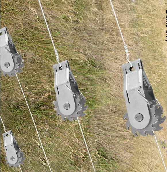 Farm Fencing Ratchet Tightener Electric Fence Wire Strainer 12.5gauge Wire Vise Galvanized