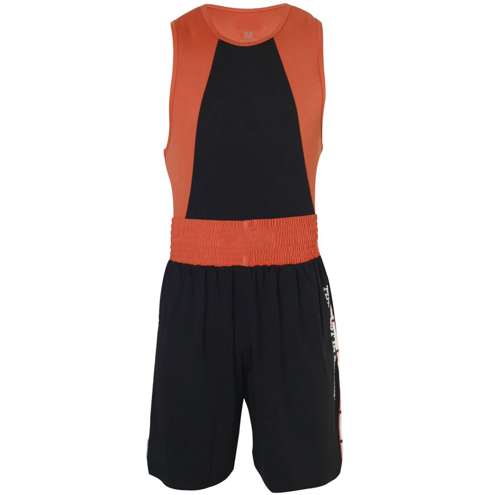 Professional Boxing Training and Competition Lightweight Sleeveless Quick-dry Martial Arts Uniform by Standard International