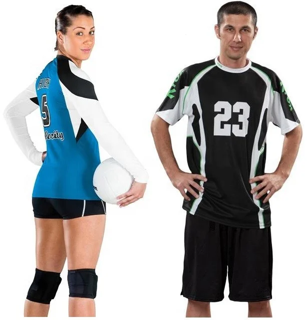 High Quality Designs Volleyball Jersey Uniform Custom Logo Sublimation