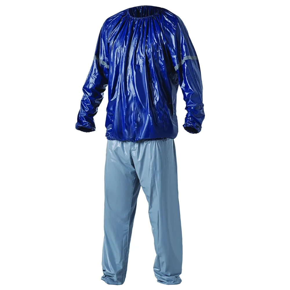 mens sauna suit plain polyester tracksuit weight loss pvc suit