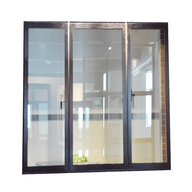 Aluminum Door Sliding Bifold Folding Glass Patio Double Round Window Fixed Fire Rated