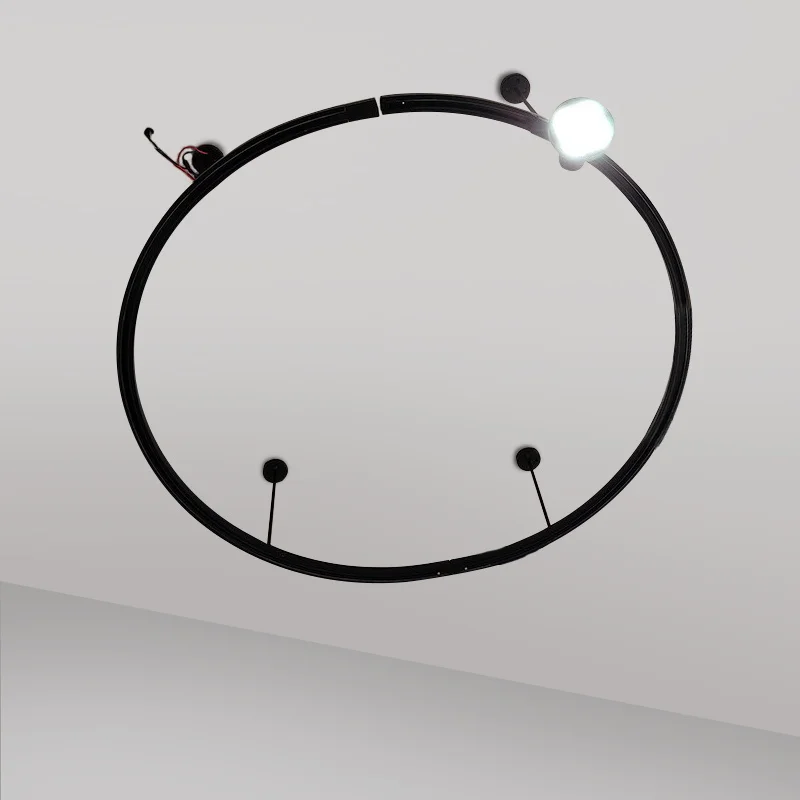 Circular Ring LED Pendant Light Combination Circle Track Rail for Hotel Restaurant Track Lighting