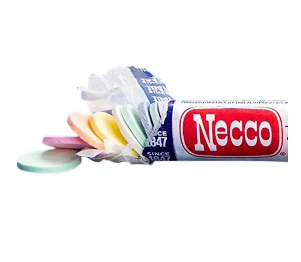 Necco Original Candy Wafers (24 Count Display Pack) Free Shipping ...