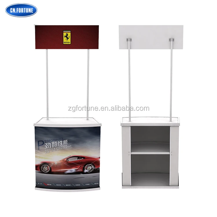 PP Promotion Table  Counter   Promotion Desk for Promotion Show Reception Desk